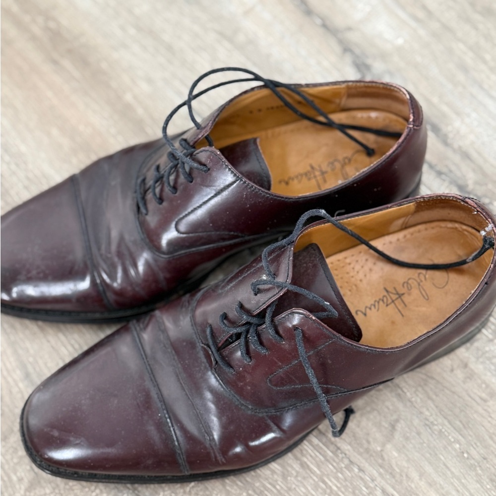 Cole Haan Dark Brown Leather Oxfords